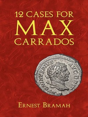 cover image of 12 Cases for Max Carrados